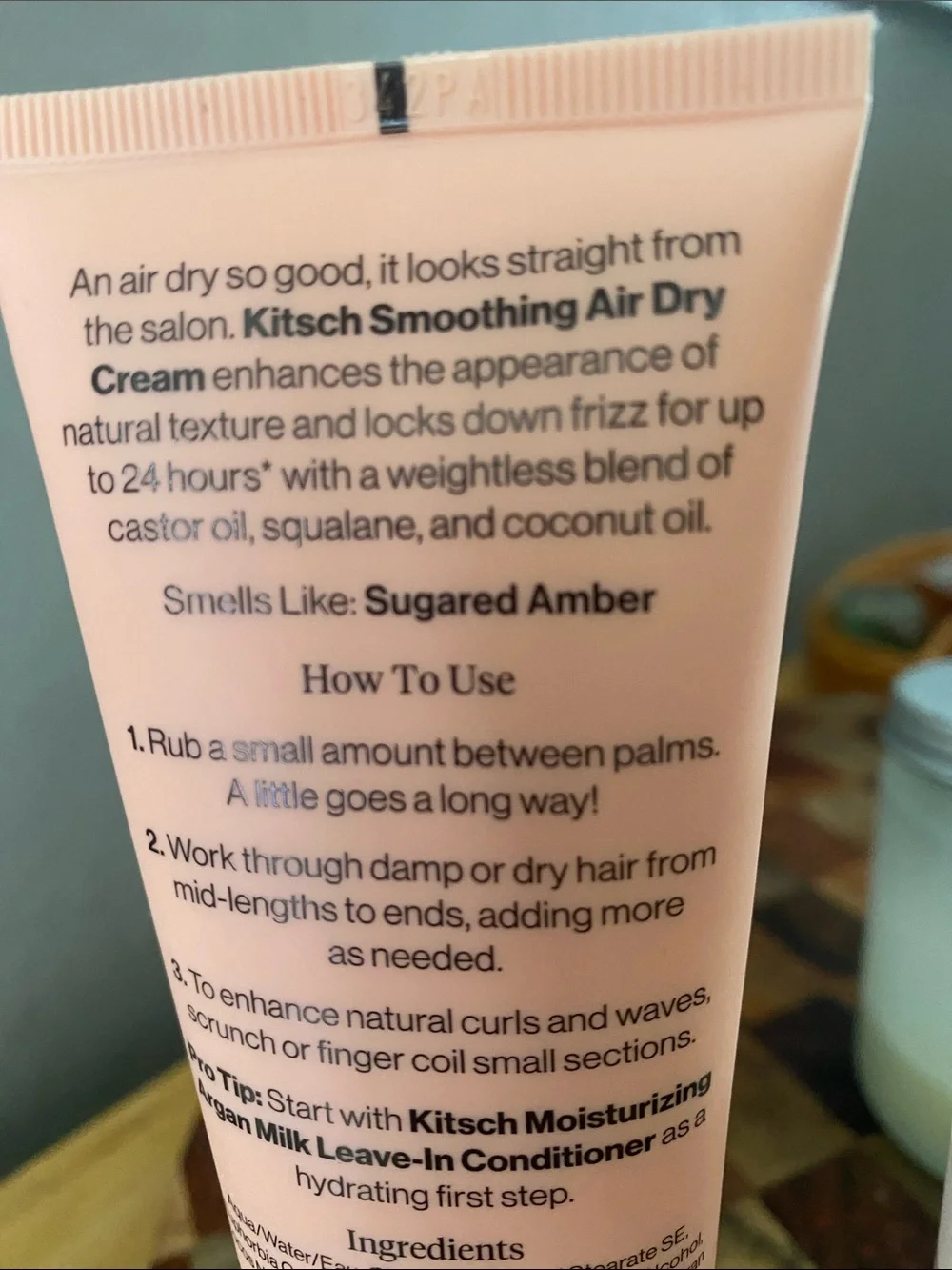 New KITSCH SMOOTHING Air Dry Cream bundle with Derma e overnight peel